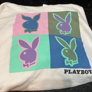 Playboy hooded sweatshirt. Gildan XL; Cool Dad, Player, Bunnies, Hugh